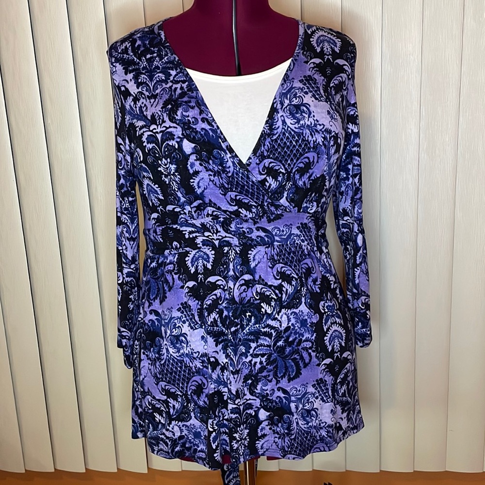 Style & Co. print lightweight sweater. Size women’s XL